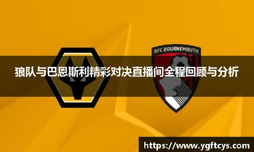 狼队与巴恩斯利精彩对决直播间全程回顾与分析